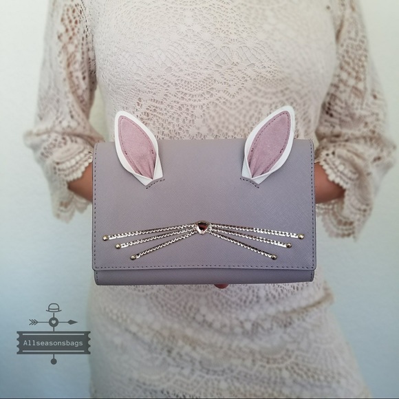 Kate spade NY Rabbit Winni Hop to it crossbody NWT - Picture 2 of 6